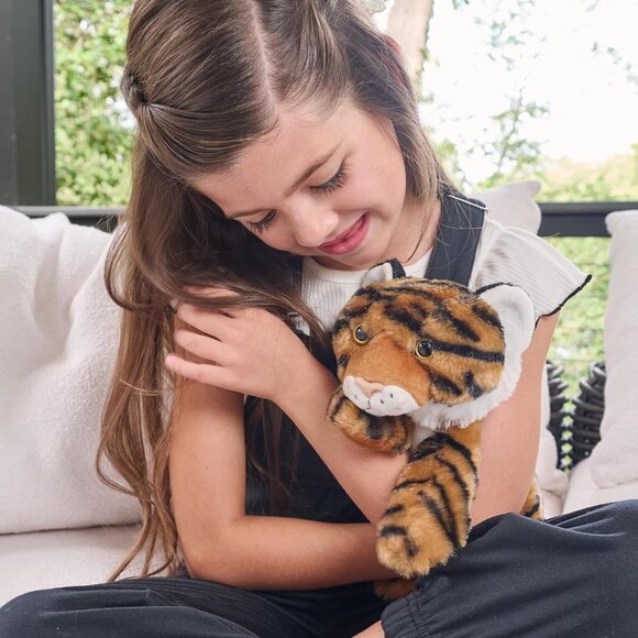 Amazon.com: The Petting Zoo Tiger Stuffed Animal, Gifts for  The Petting Zoo Tiger Stuffed Animal Gifts for Kids Wild Onez Zoo Animals